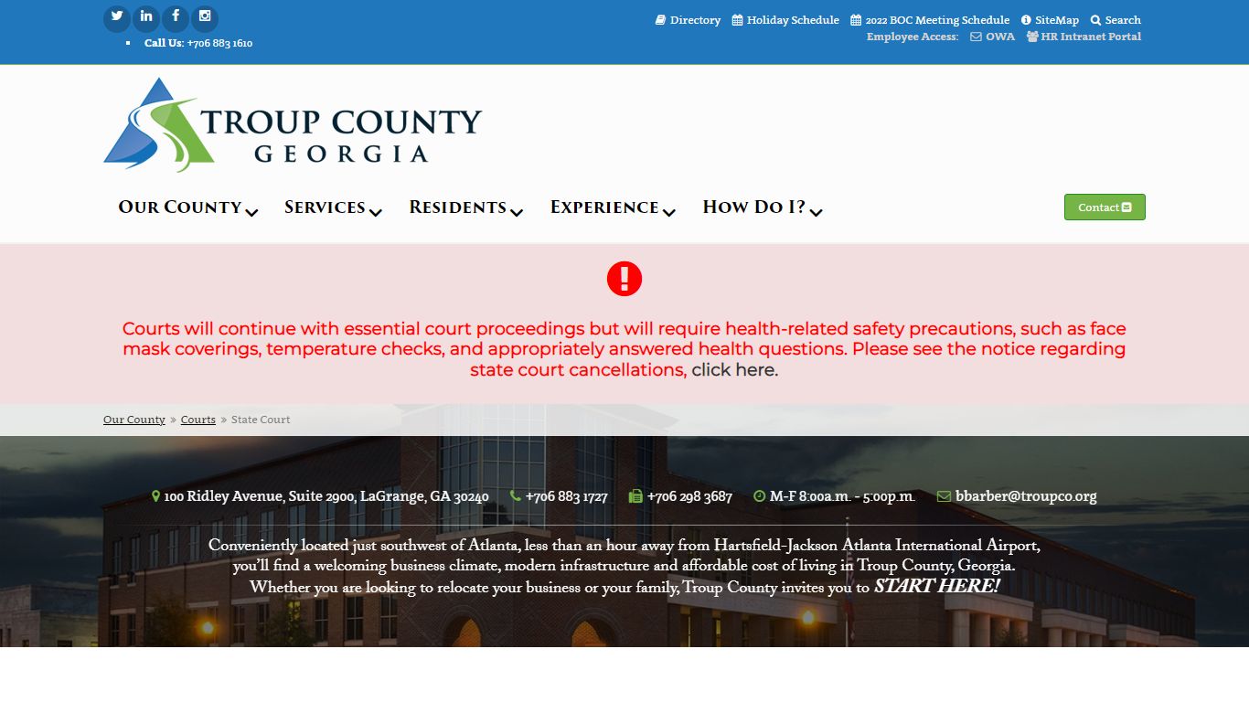 Troup County, Georgia | Government Services Online